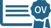 Organisationsvalidierte SSL-Zertifikate mit Schloss-Symbol im Browser und Unternehmensinformationen im Zertifikat