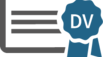 Domainvalidierte SSL-Zertifikate mit Schloss-Symbol im Browser
