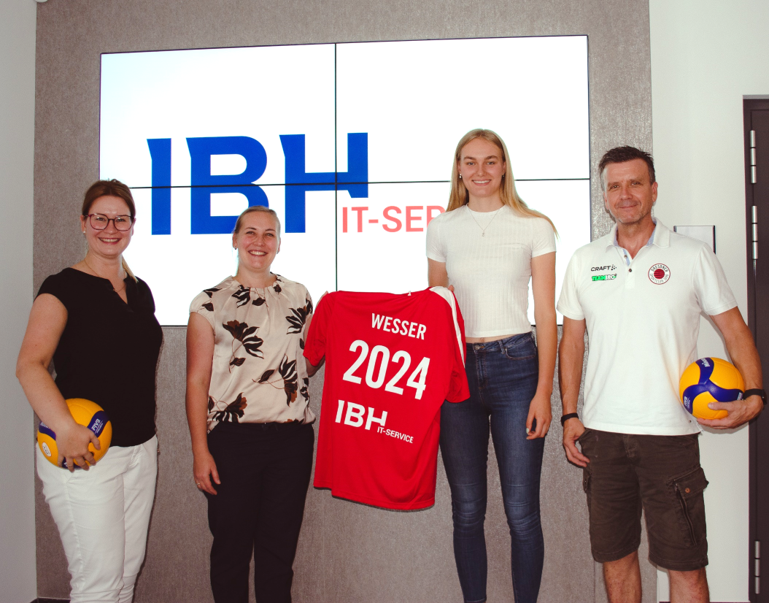 IBH IT-Service GmbH übernimmt Spielerinnenpatenschaft für Julia Wesser vom Dresdner SC