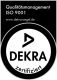 ISO 9001 zertifiziert von der DEKRA