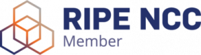 Logo RIPE NCC Mitglied