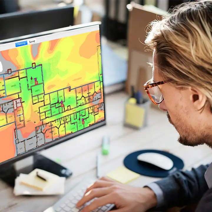 Professionelle WLAN Ausleuchtung WLAN Survey IBH connect GmbH