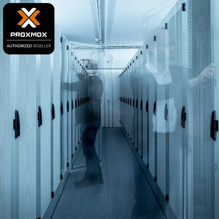 Proxmox Virtualisierung durch IBH connect im Rechenzentrum Dresden